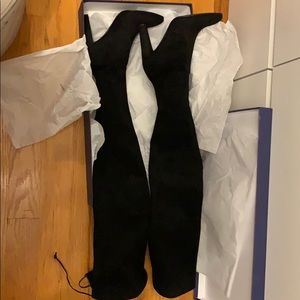Stuart Weitzman ALLLEGS Noir UltraStretch OTK